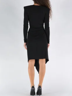 ALEXANDRE VAUTHIER Abiti<ABITO V-NECK MINI DRESS Nero