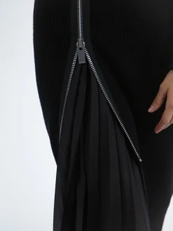 SACAI Abiti<ABITO WOOL KNIT Nero