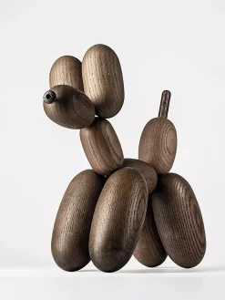 L10 Accessori Decorativi<BALLON D'OGO OAK LARGE IN LEGNO Marrone