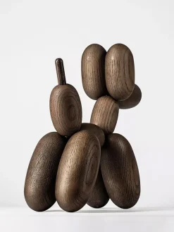 L10 Accessori Decorativi<BALLON D'OGO OAK LARGE IN LEGNO Marrone