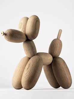 L10 Accessori Decorativi<BALLON D'OGO OAK LARGE IN LEGNO Beige