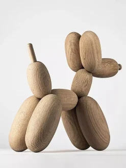 L10 Accessori Decorativi<BALLON D'OGO OAK LARGE IN LEGNO Beige