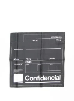 Cappelli<BANDANA LABEL Bianco, Nero