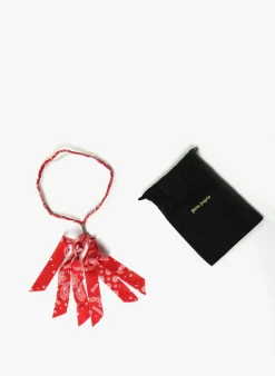 Collane<BANDANA NECKLACE Rosso