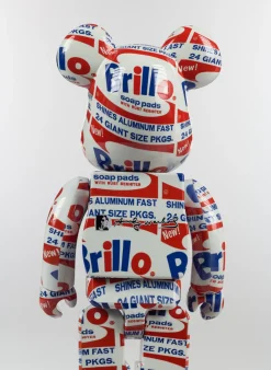 MEDICOM Accessori Decorativi<BEARBRICK 1000% ANDY WARHOL Multicolor