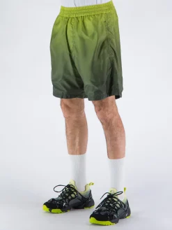 44 LABEL Shorts<BERMUDA LOTUS SPRAY Verde