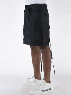 SACAI Shorts<BERMUDA NYLON TWILL Nero