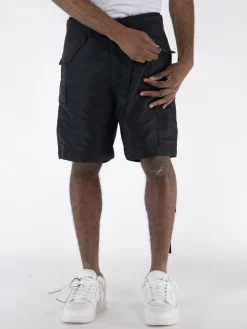 SACAI Shorts<BERMUDA NYLON TWILL Nero