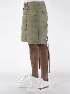 SACAI Shorts<BERMUDA NYLON TWILL Verde