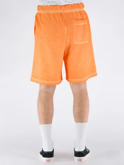 MARCELO BURLON Shorts<BERMUDA SUNSET CROSS OVER Arancione