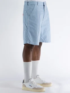 CARHARTT WIP Shorts<BERMUDA TERREL SK Azzurro, Bianco