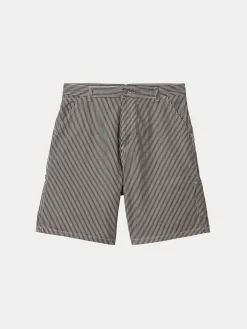 CARHARTT WIP Shorts<BERMUDA TERREL SK Bianco, Nero