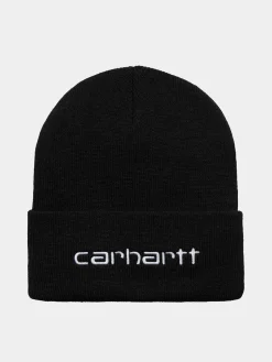 CARHARTT WIP Cappelli<BERRETTO SCRIPT Bianco, Nero