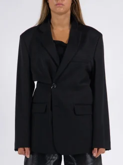 MM6 MAISON MARGIELA Giacche<BLAZER MONOPETTO Nero