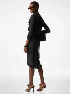 TOM FORD Camicie<BLUSA CON COLLO A VOLANT Nero