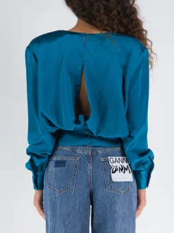 NINEMINUTES Camicie<SA THE GINA Blu