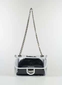 Borse A Spalla<BORSA A SPALLA Bianco, Nero