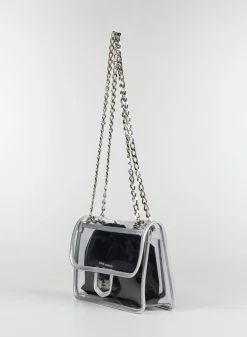 Borse A Spalla<BORSA A SPALLA Bianco, Nero