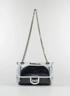 Borse A Spalla<BORSA A SPALLA Bianco, Nero
