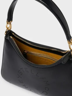 STELLA MCCARTNEY Borse A Spalla<BORSA A TRACOLLA CON LOGO Nero