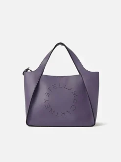 STELLA McCARTNEY Borse A Spalla<BORSA A TRACOLLA CON LOGO STELLA Viola