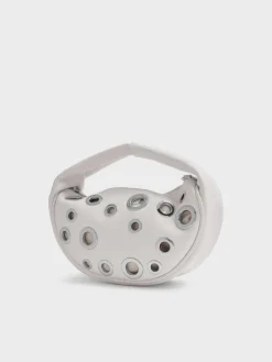 BY FAR Borse A Mano<BORSA BABY CUSH Bianco