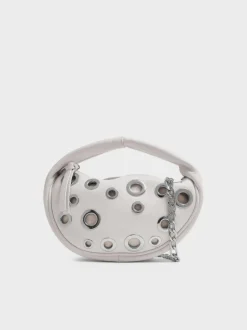 BY FAR Borse A Mano<BORSA BABY CUSH Bianco