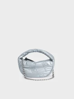 BY FAR Borse A Mano<BORSA BABY CUSH Grigio