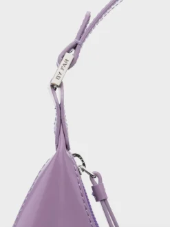 BY FAR Borse A Spalla<BORSA BABY PURPLE HAZE SEMI PATENT LEATHER Viola