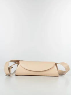 JIL SANDER Borse A Spalla<BORSA CANNOLO SMALL Beige