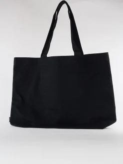 CARHARTT WIP Borse Shopping<BORSA CANVAS GRAPHIC TOTE LARGE Bianco, Nero