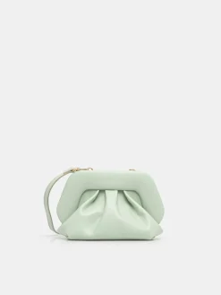 THEMOIRE' Borse A Mano<BORSA CLUTCH GEA Verde