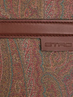 ETRO Borse|Borse A Spalla<BORSA CROSSBODY CAMERA CASE SX ARNICA UNISEX Marrone, Rosso, Verde