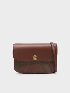 ETRO Borse A Spalla<BORSA CROSSBODY ESSENTIAL Marrone