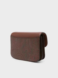 ETRO Borse A Spalla<BORSA CROSSBODY ESSENTIAL Marrone