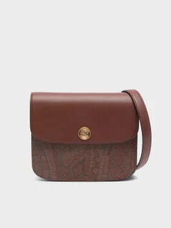 ETRO Borse A Spalla<BORSA CROSSBODY ESSENTIAL Marrone