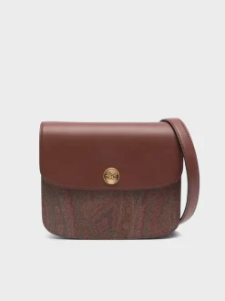 ETRO Borse A Spalla<BORSA CROSSBODY ESSENTIAL Marrone
