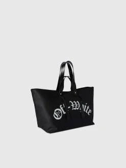 OFF-WHITE Borse<BORSA DAY OFF MESH BASEBALL Bianco, Nero