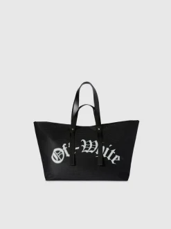 OFF-WHITE Borse<BORSA DAY OFF MESH BASEBALL Bianco, Nero