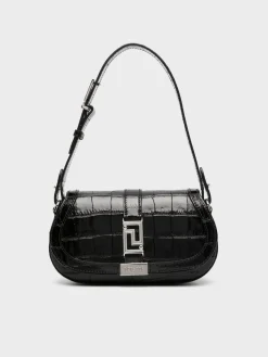 VERSACE Borse A Spalla<BORSA GODDESS Grigio, Nero