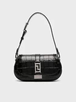 VERSACE Borse A Spalla<BORSA GODDESS Grigio, Nero