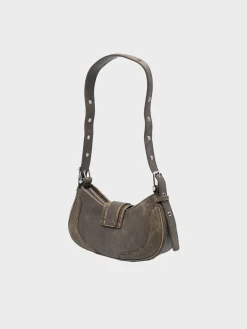 OSOI Borse A Mano<BORSA HOBO Marrone