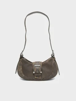OSOI Borse A Mano<BORSA HOBO Marrone