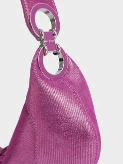 BY FAR Borse A Mano<BORSA MINI AMIRA Viola