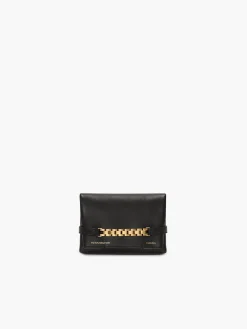 VICTORIA BECKHAM Borse A Mano<BORSA MINI POUCH LOGO Nero