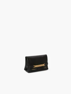 VICTORIA BECKHAM Borse A Mano<BORSA MINI POUCH LOGO Nero
