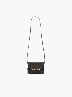 VICTORIA BECKHAM Borse A Mano<BORSA MINI POUCH LOGO Nero