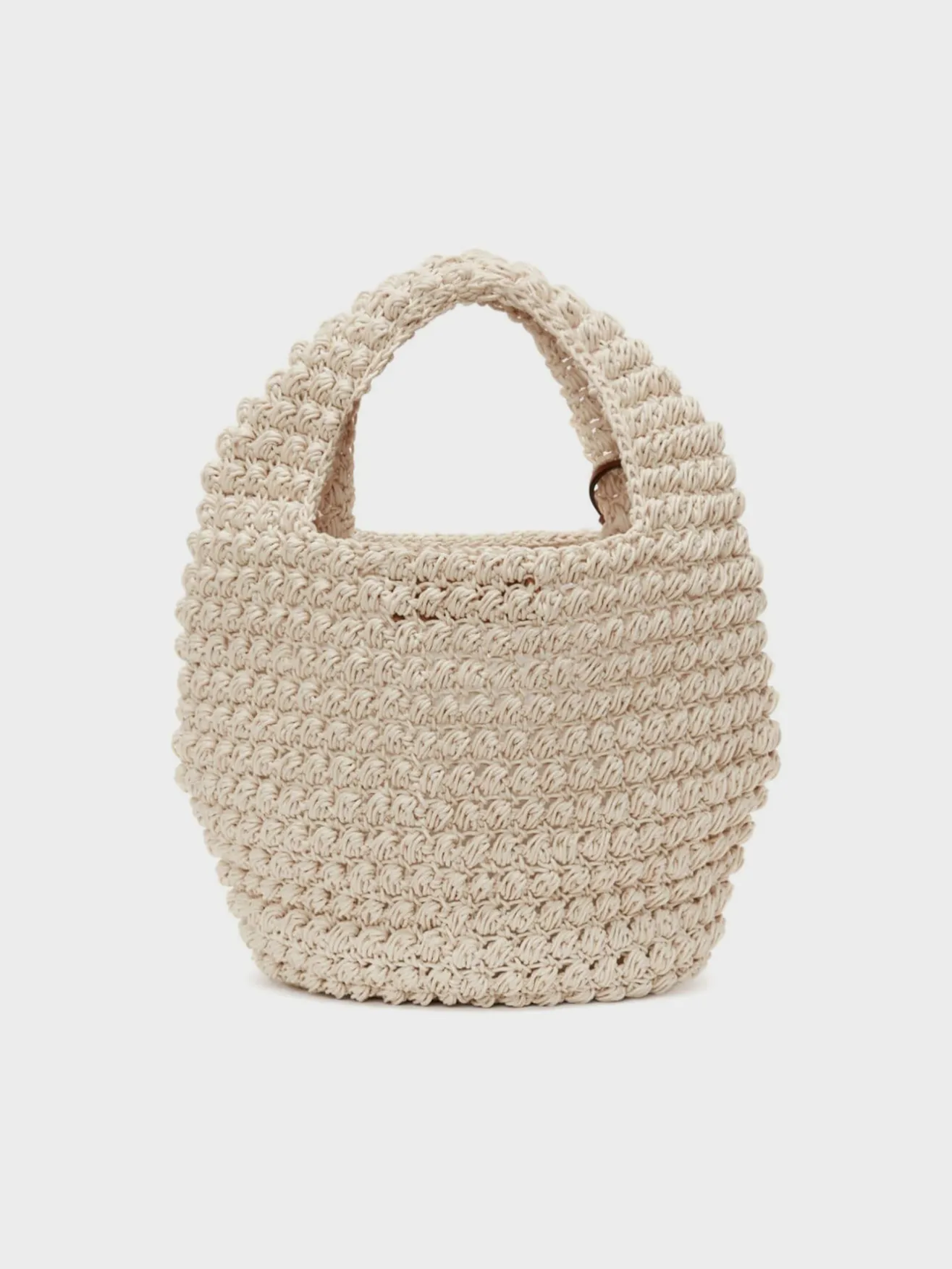 JW ANDERSON Borse A Mano<BORSA POPCORN BASKET LARGE Beige