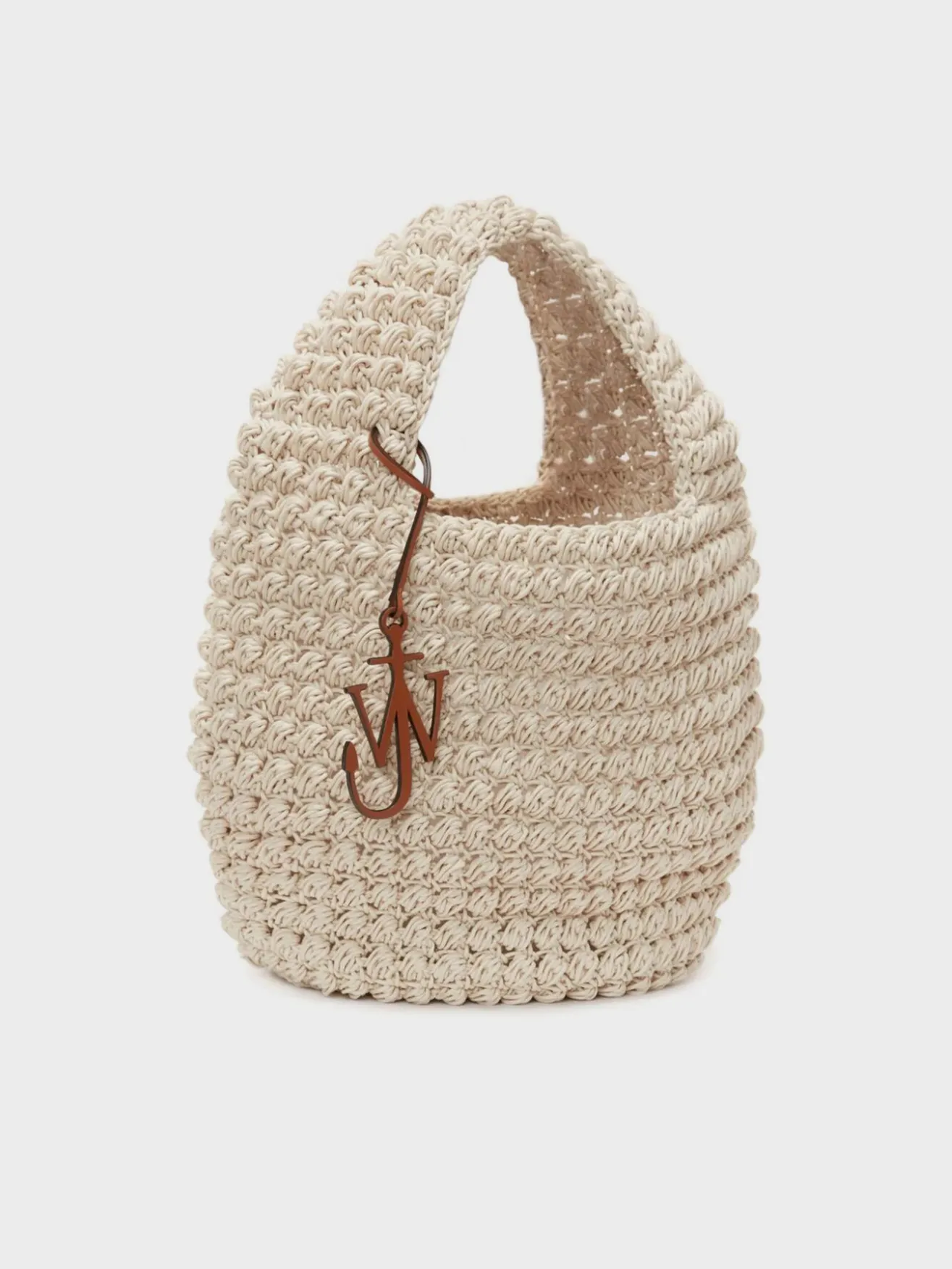 JW ANDERSON Borse A Mano<BORSA POPCORN BASKET LARGE Beige