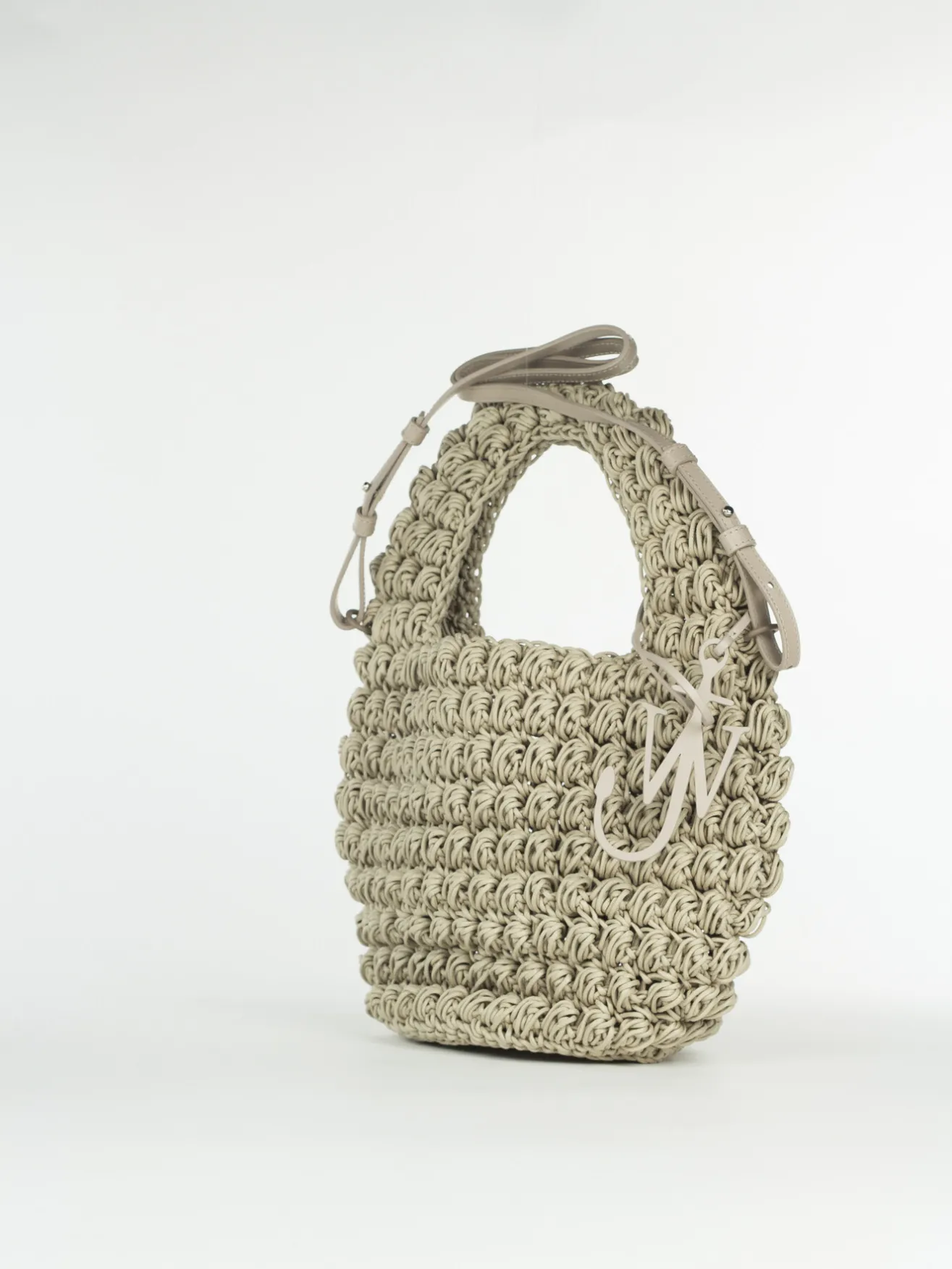 JW ANDERSON Borse A Mano<BORSA POPCORN BASKET SMALL Verde